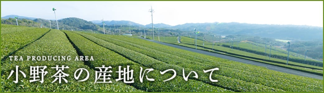 小野茶の産地について